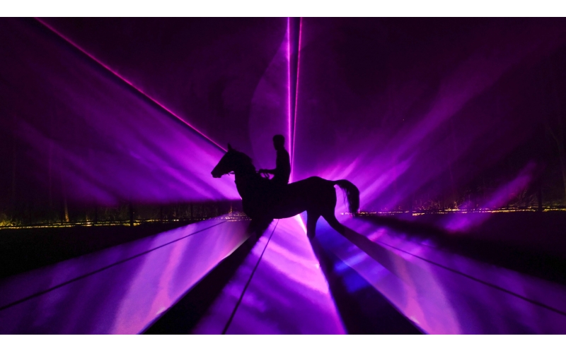 夜游野馬，探秘“野馬幻影”秘境