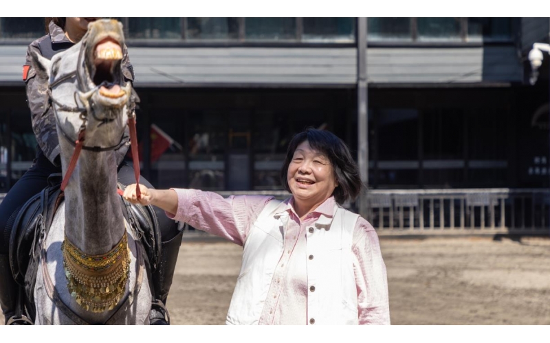 著名作家畢淑敏：新疆古生態(tài)園，值得來(lái)！